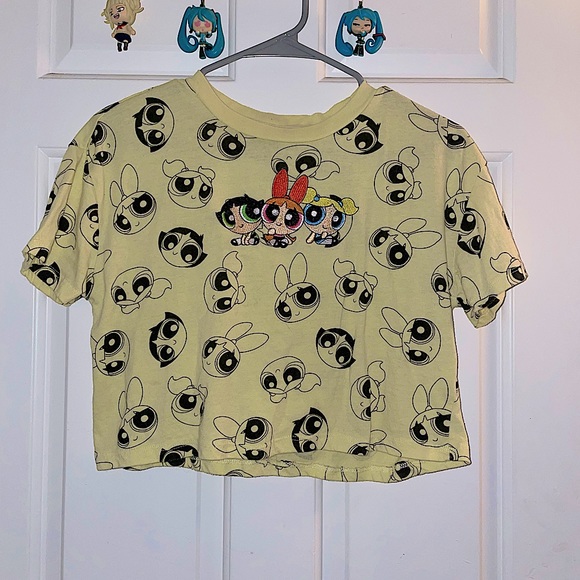 Powerpuff Girls Cropped-Tee💛 - Picture 2 of 4
